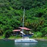 Wallilabou Grenadine - crociere catamarano Caraibi - © Galliano